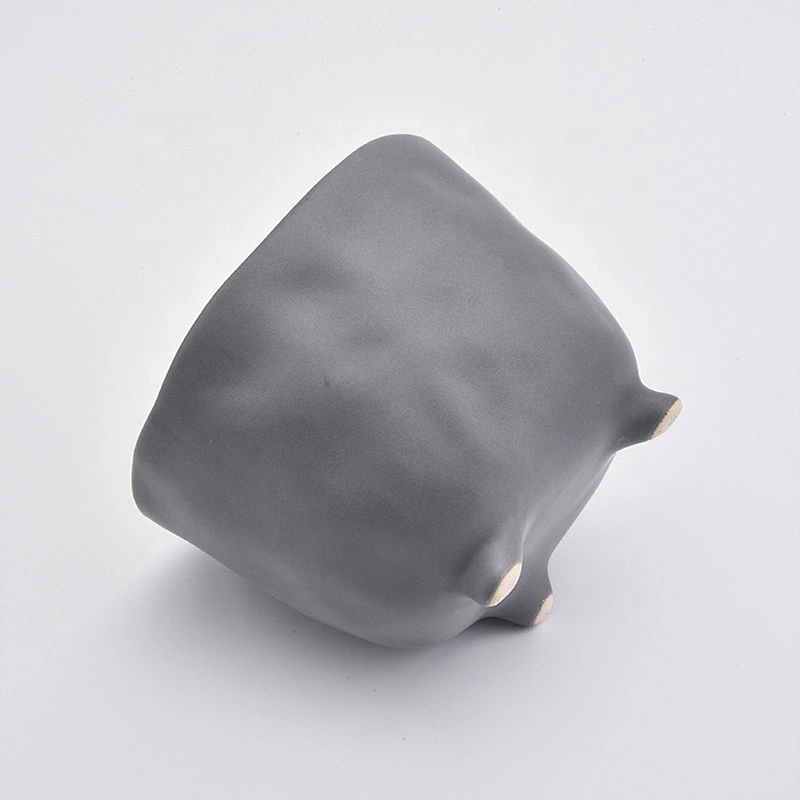 Custom Color Ceramic Candle Bowl For Home Decoraton