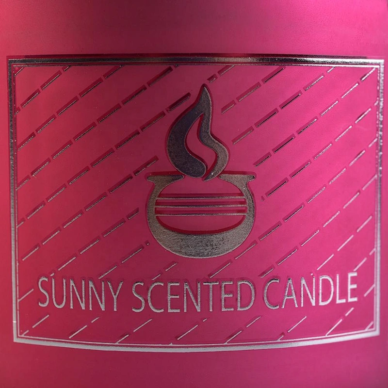 10oz 20oz Sunny scented luxury color candle glass jar with lid bulk