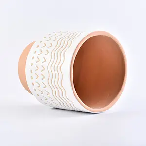 Beautiful Ceramic Candle Jar for candle making