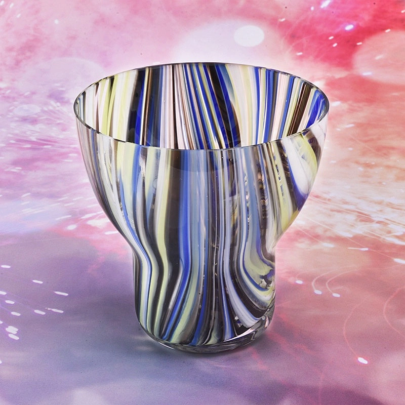 10oz 12oz Customized Luxury crystal glass candle holder