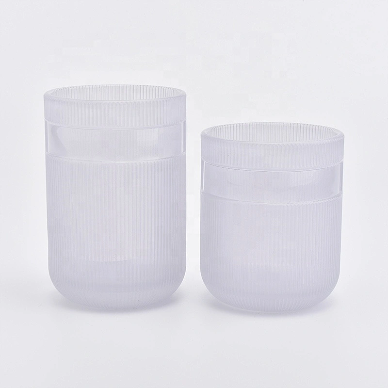 Wholesales home decoration cylinder tumbler candle glass jar