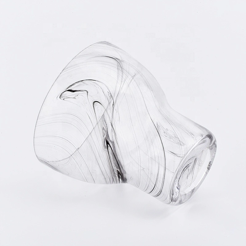 8oz 10oz Crystal glass tea light candle holder home decoration