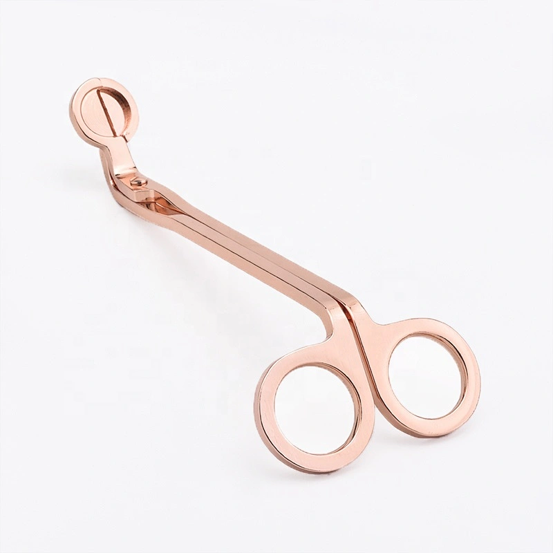 home decoration wholesales gold rose wick trimmer for candle