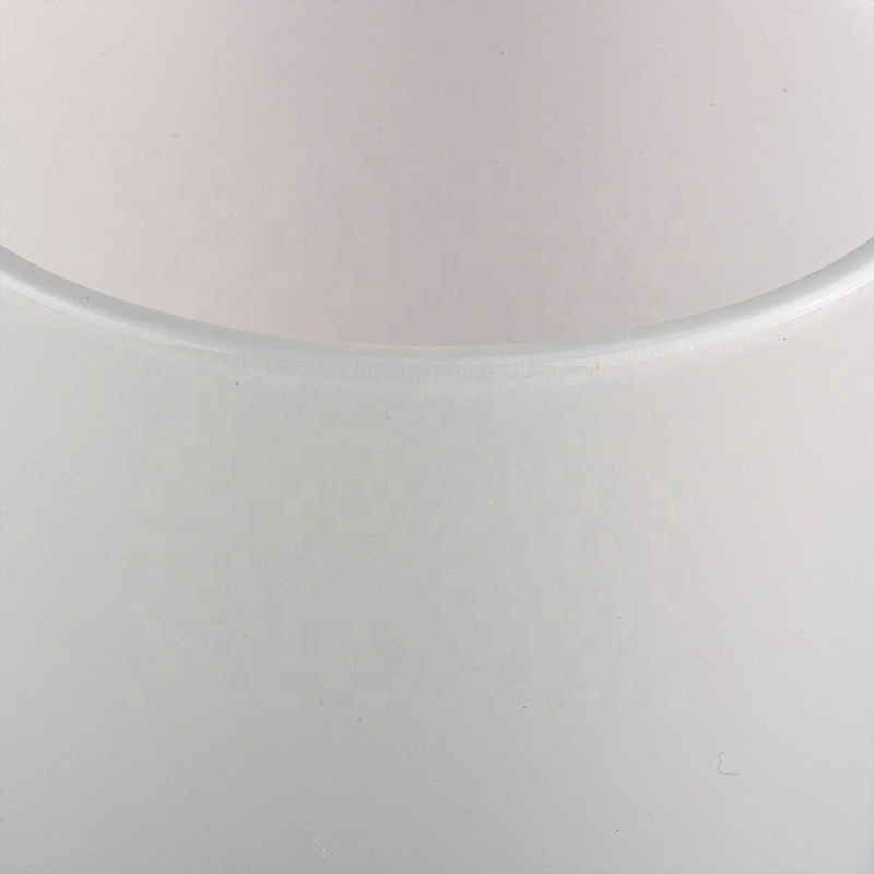 OEM Suppliers luxury white custom empty glass jar candle 10oz
