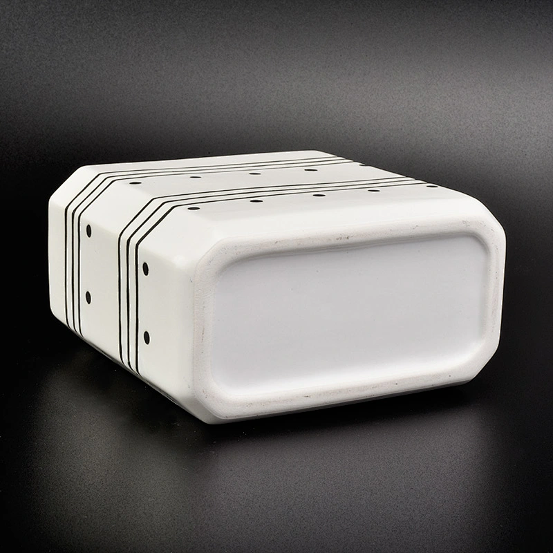 glazing ceramic bath accessories sets simple pattern ceramic bottle toothbrush holder