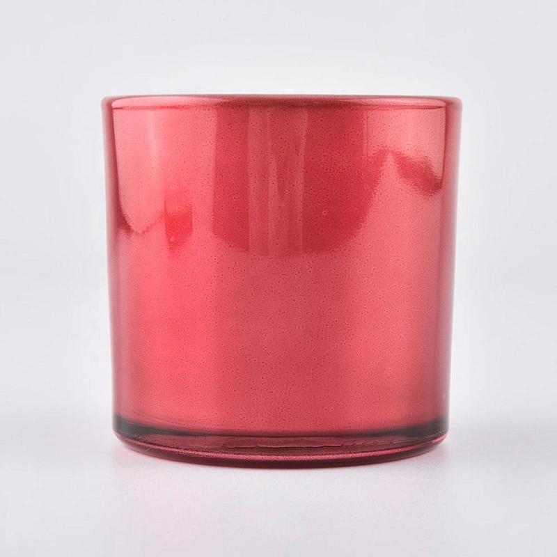 10oz Home decoration luxury tealight custom colored candle glass jars