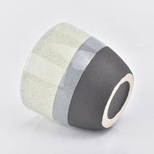 40ml home decoration matte candle ceramic jar wholesales