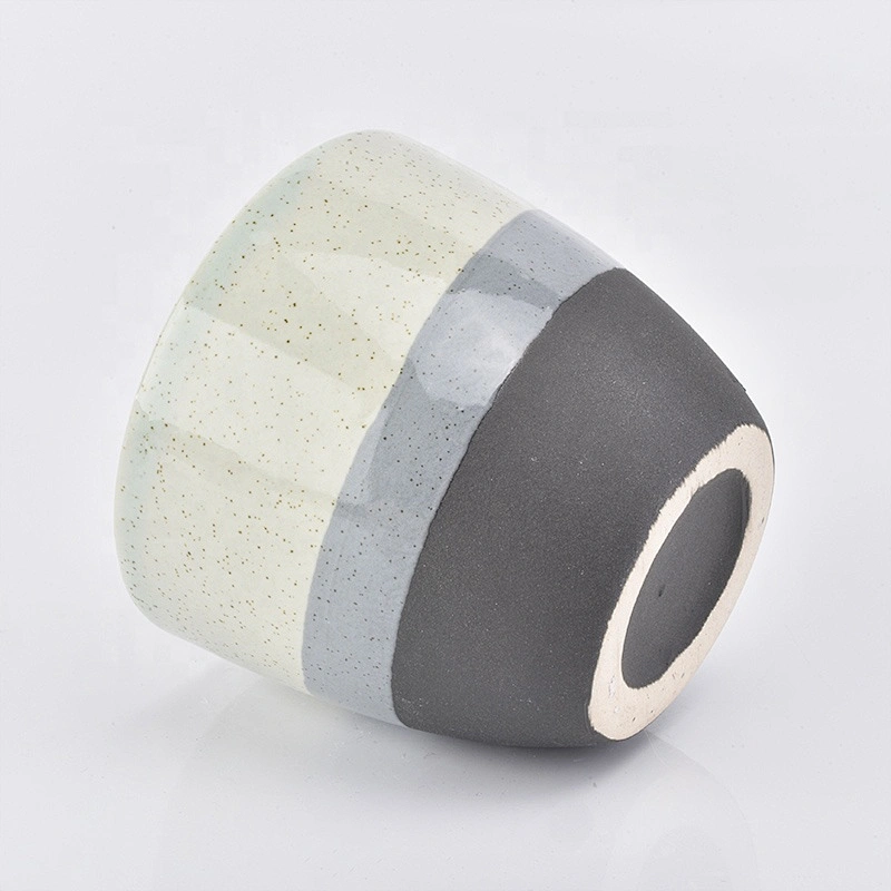 40ml home decoration matte candle ceramic jar wholesales