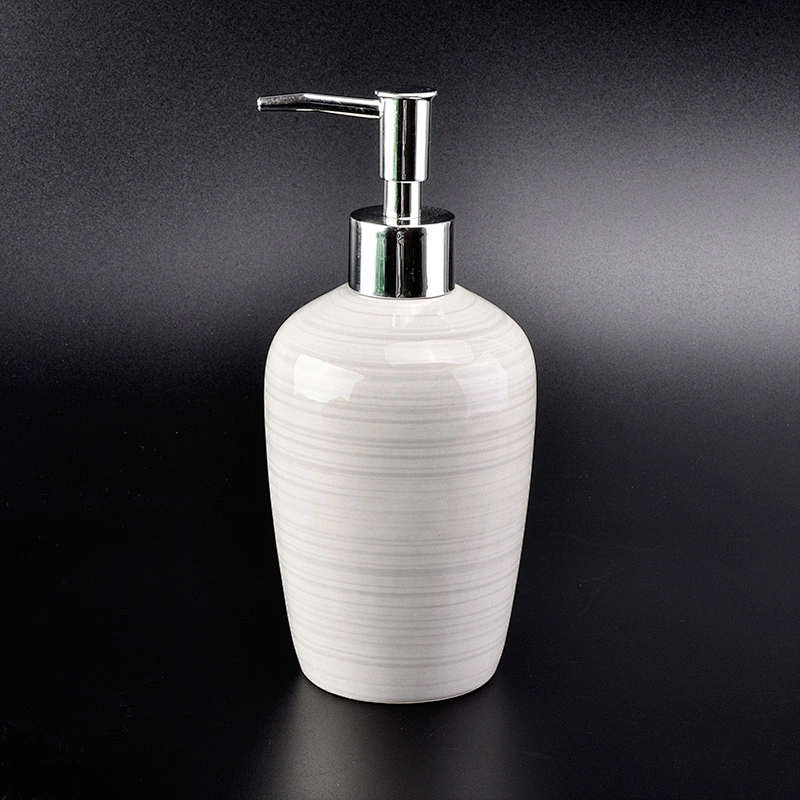 glazing ceramic glass bath accessories sets ceramic bottle soap dish tumbler