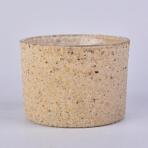 Wholesales antique votive copper cement candle holders