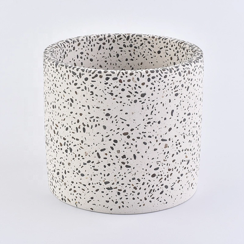 Sunny customized concrete bathroom accessories tumbler