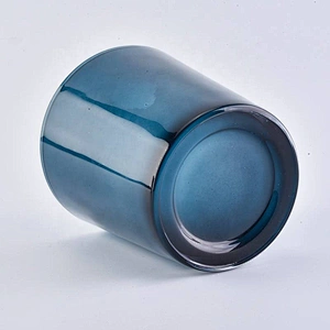 luxury style taper glass candle jars