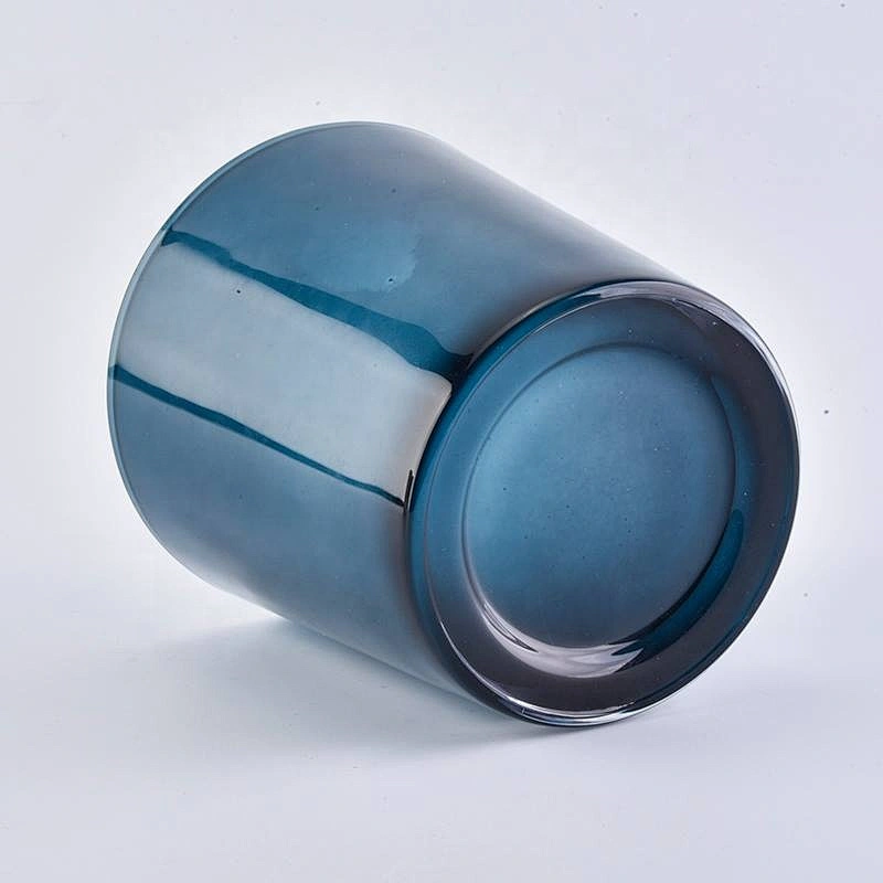 luxury style taper glass candle jars