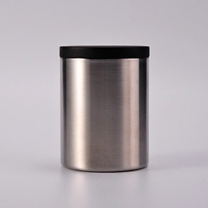 Hot sale 12oz straight-side metal candle holders