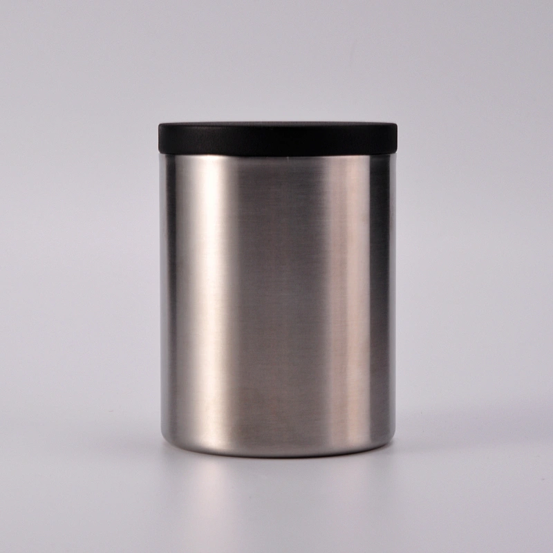 Hot sale 12oz straight-side metal candle holders