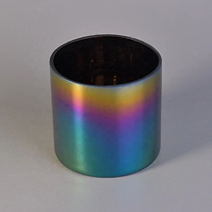 Wholesales customized colored Glass candle jar bulk