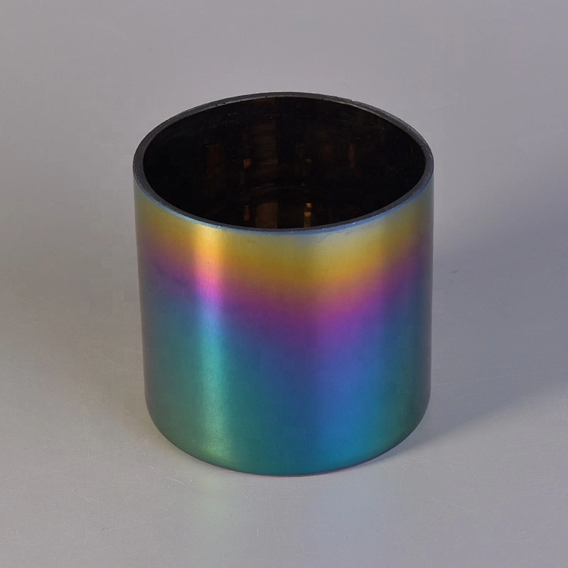 Wholesales customized colored Glass candle jar bulk
