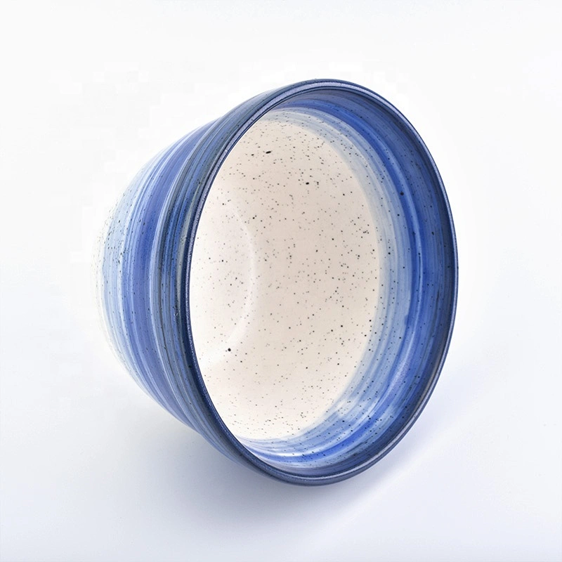 4 Wicks Ceramic Candle Vessel For Hotel