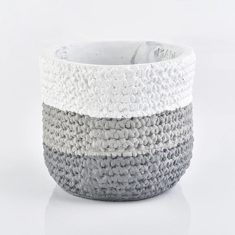 Nordic Style Unique Concrete Candle Jars Wholesale