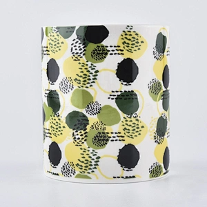 Fancy Wholesale Candle Ceramic Container For Wedding Party