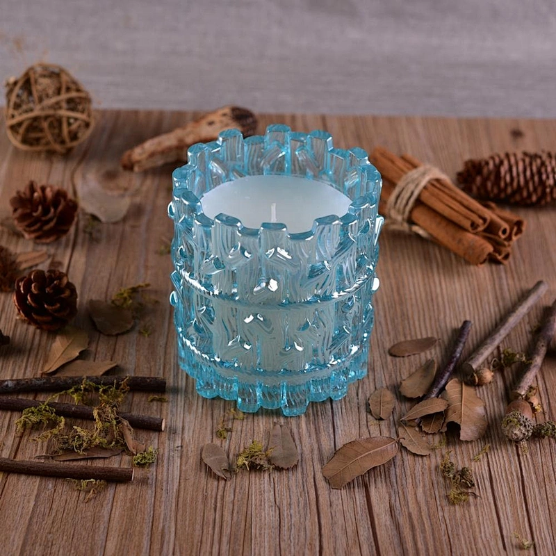 Home decoration Custom tree glass candle holder wholesales
