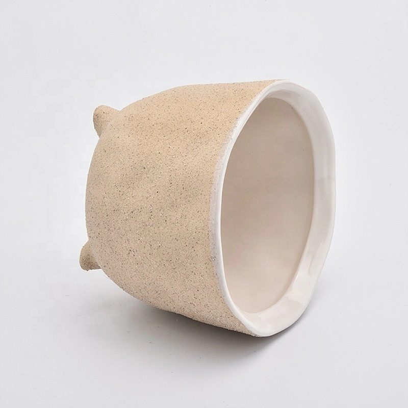 Vintage frosted decorative candle vessels supplier