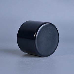 Black Metal Candle Holder For Home Decor