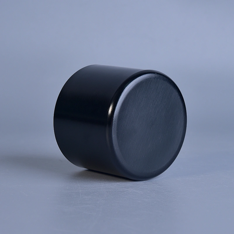 Black Metal Candle Holder For Home Decor