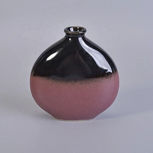 200ml home decoration empty oval ceramic reed diffuser bottle