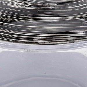 Handmade Decorative round Glass Candle jar with lid wholesales