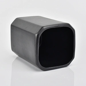 glazing black ceramic glass bath accessories sets ceramic bottle tumbler water holder