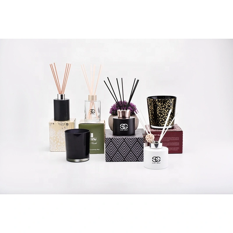 luxury 100ml reed glass diffuser bottle