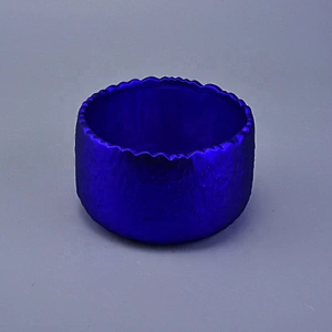 16oz geometric plating pottery ceramic candle jars