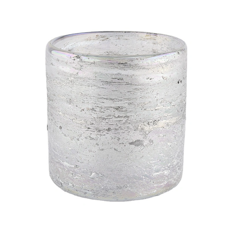 Sunny luxury customized white matte votive glass candle jar