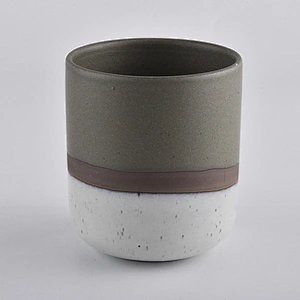 luxury matte glazing ceramic candle holders