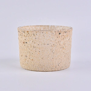 Wholesales Home decor custom decorative empty concrete candle container
