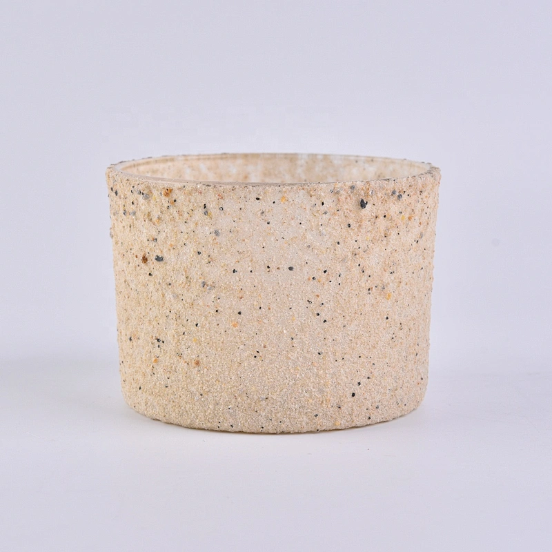 Wholesales Home decor custom decorative empty concrete candle container