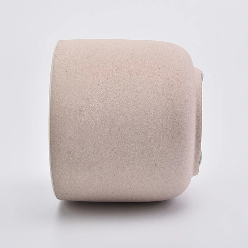 home decor color ceramic candle holder