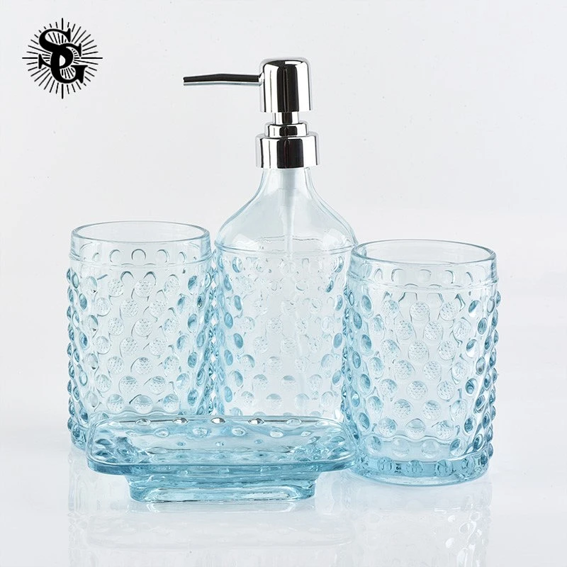 Sunny Bath Accessory 4 Piece Bathroom Accessory Set with perfect appearance
