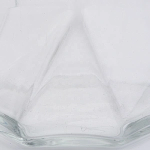 Sunny crystal luxury clear tealight glass candle jar 8oz 10oz 11oz
