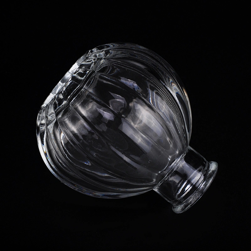 4oz Round shape transparent glass perfume bottles fragrance bottle