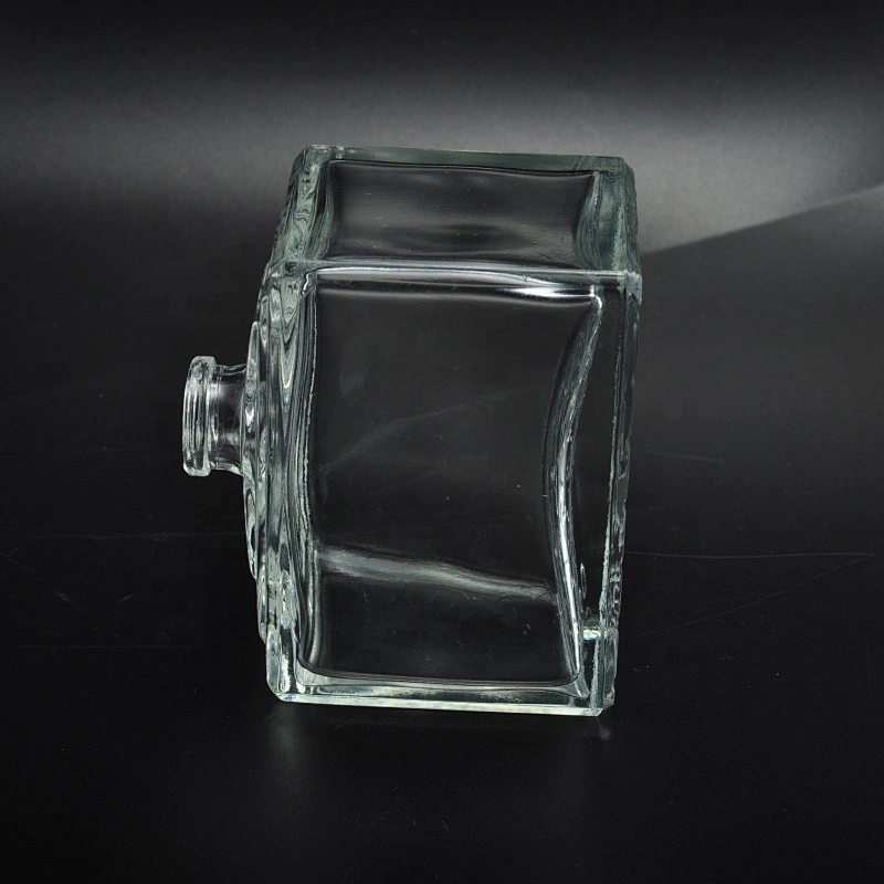 square fragrance crystal perfume bottle for car