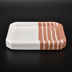 Brick red bathroom luxury decor accessories set hotel modern