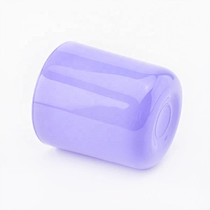 10oz Wholesales Custom purple candle glass holders