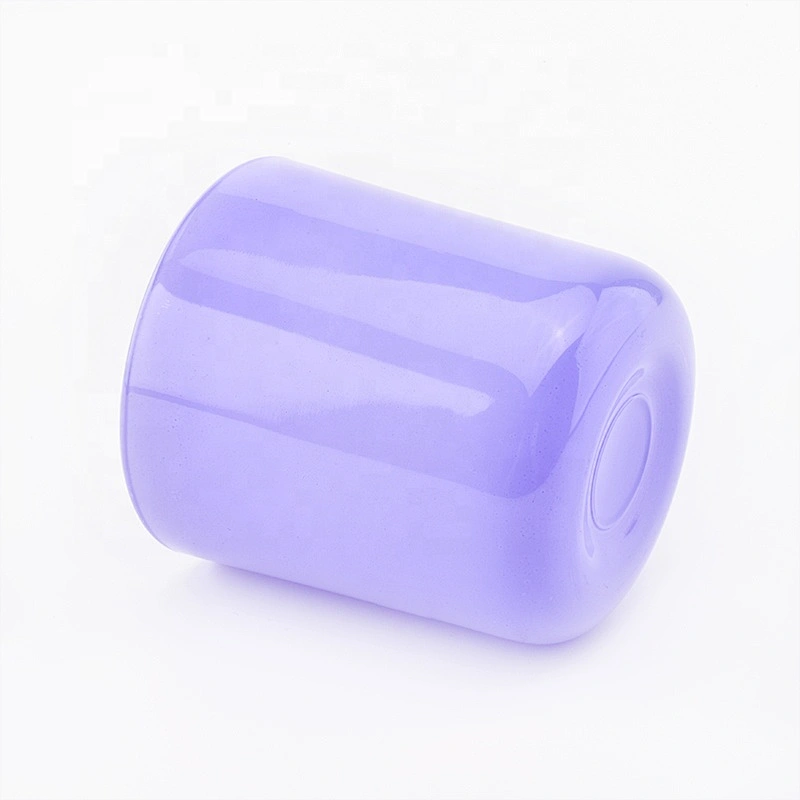 10oz Wholesales Custom purple candle glass holders