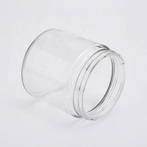 Sunny design luxury large glass jar candle container 20oz