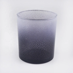 400ml Gradient Ramp Glass Jar For Candle Making