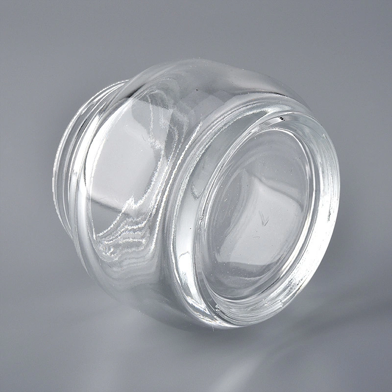 new clear glass cosmetic bottles