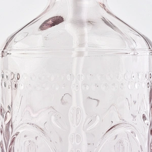 simply pink color tumbler soap dish glass bathroom accessories sets
