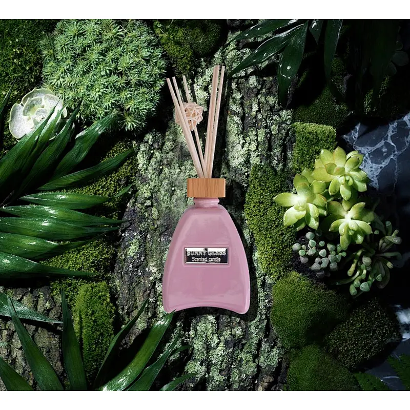 Sunny 206ml 200g white pink red colors ceramic diffuser bottle